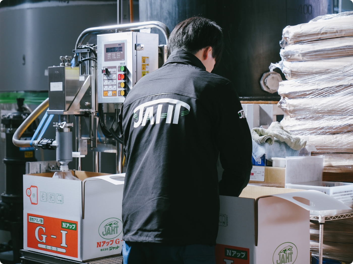 自社工場による製造体制